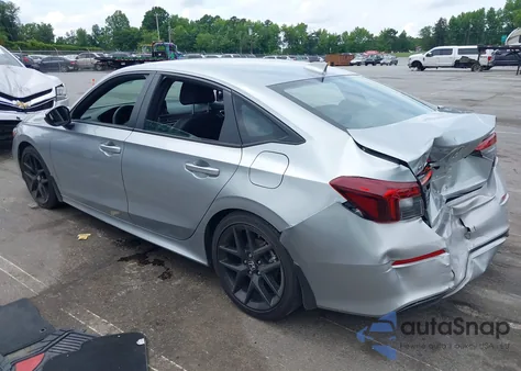 2025 Honda Civic Sport z USA, uszkodzony, nr VIN 2HGFE2F59SH518165